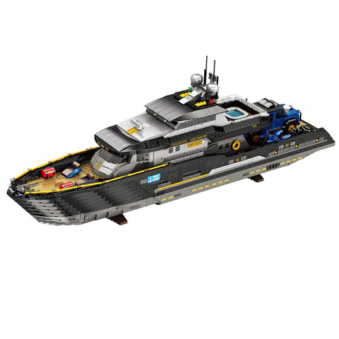 Mocsage MOC-185307 1/30 Scale Luxury Super-yacht Building Blocks Set（4421PCS）