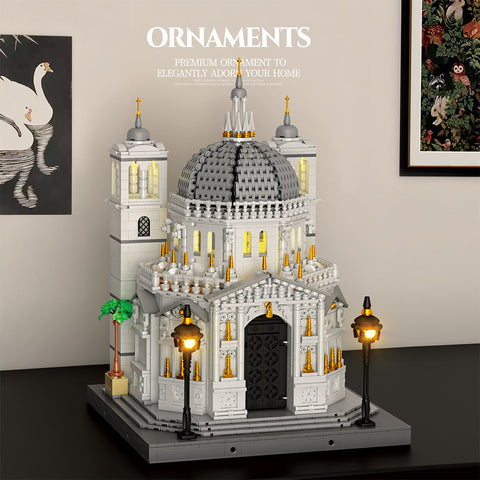 Mocsage 1/180 Scale Venetian Church Building Blocks Set(4277PCS)
