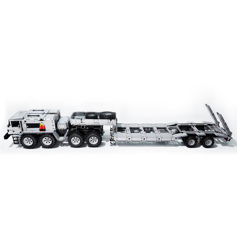 MAZ-537 8x8 Military Truck with  Electric Trailer DIY Building  Blocks MOC Set (5314PCS+)