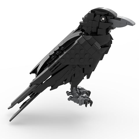 Mocsage MOC-217187 Raven Bird Building Blocks Set (357PCS)