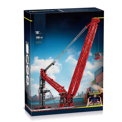Mocsage Circular Track Crane Building Blocks Set（Dynamic Version/1196PCS）