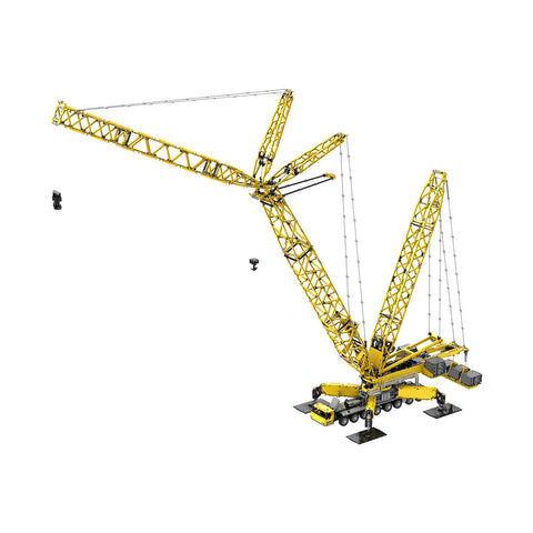 LG17 Crane Model DIY Assembly Building Blocks Set (Dynamic Version/12135PCS/Yellow)