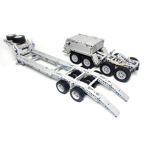 Heavy-duty Carrier Truck DIY  Building Blocks Set (1450PCS/- Dynamic Version)