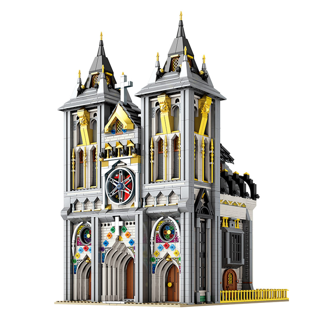 Medieval Church Building Blocks  MOC Toy STEM Set（3468pcs)