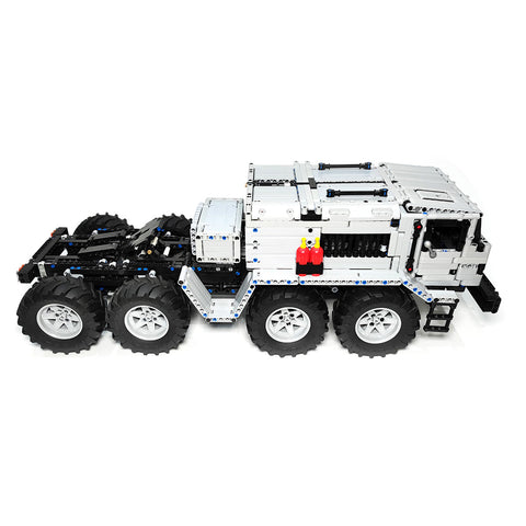 MAZ-537 8x8 Military Truck with  Electric Trailer DIY Building  Blocks MOC Set (5314PCS+)