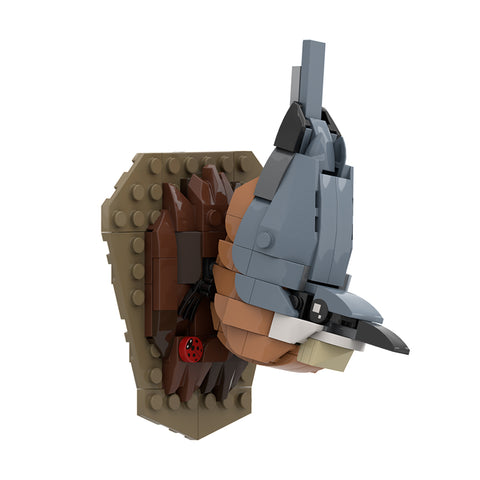 Mocsage MOC-205034 Nuthatch Bird Building Blocks Set (176PCS)