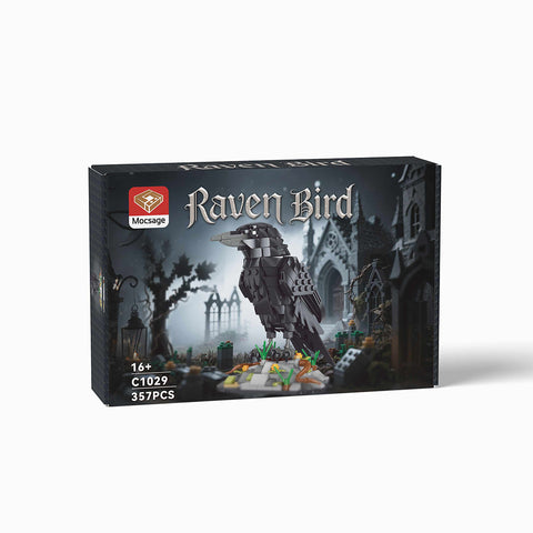 Mocsage MOC-217187 Raven Bird Building Blocks Set (357PCS)