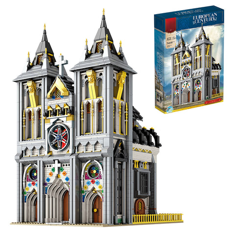 Medieval Church Building Blocks  MOC Toy STEM Set（3468pcs)