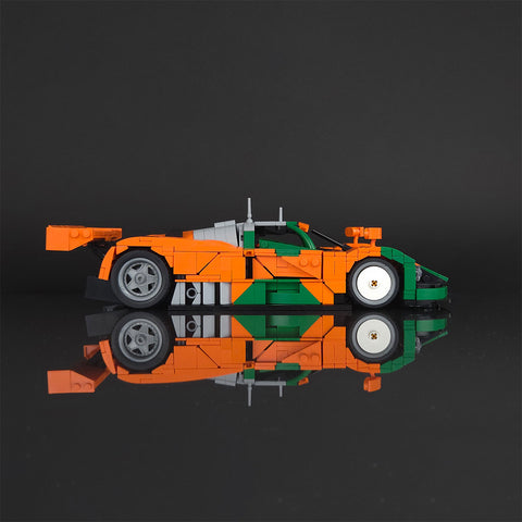 Mocsage Japanese Winning Racecar Building Blocks Set(1470PCS)