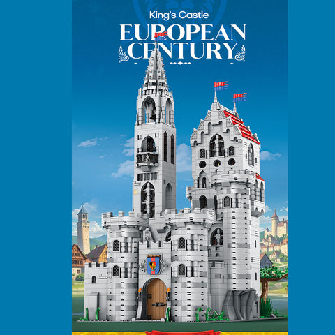 Medieval European classical Castle Building Blocks Set(3999PCS)