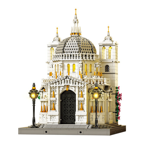Mocsage 1/180 Scale Venetian Church Building Blocks Set(4277PCS)