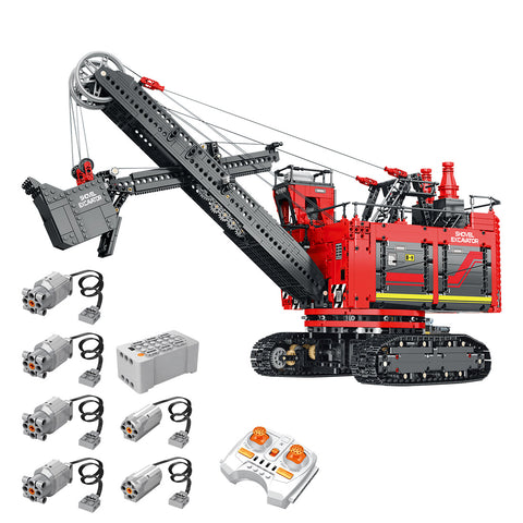 Electric Mining Shovel Model  Building Blocks MOC Set Toys  (2968PCS/RC Version)