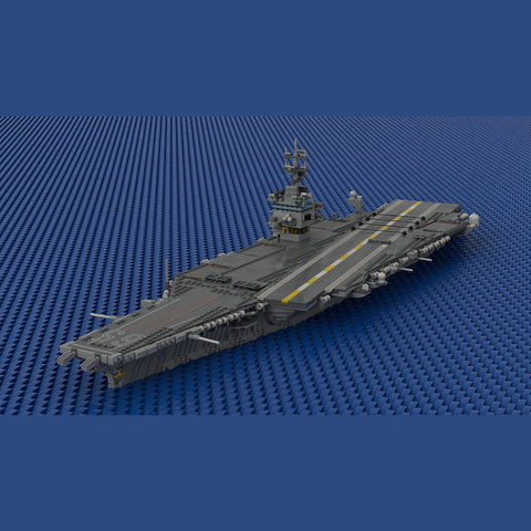 Mocsage 1/350 UCS USS Enterprise CVN-65 Nuclear-powered Aircraft Carrier Military Model Building Blocks Set (4941PCS)