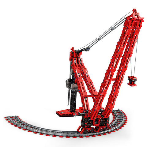 Mocsage Circular Track Crane Building Blocks Set（Dynamic Version/1196PCS）