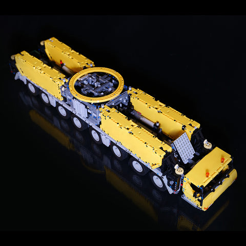 LG17 Crane Model DIY Assembly Building Blocks Set (Dynamic Version/12135PCS/Yellow)