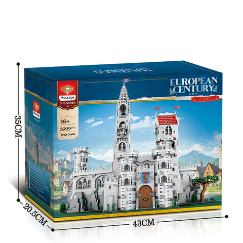 Medieval European classical Castle Building Blocks Set(3999PCS)