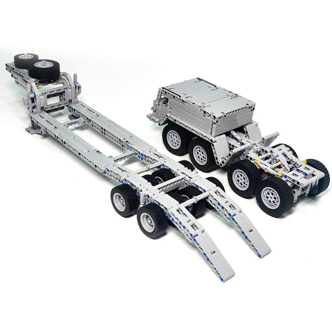 Heavy-duty Carrier Truck DIY  Building Blocks Set (1450PCS/- Dynamic Version)