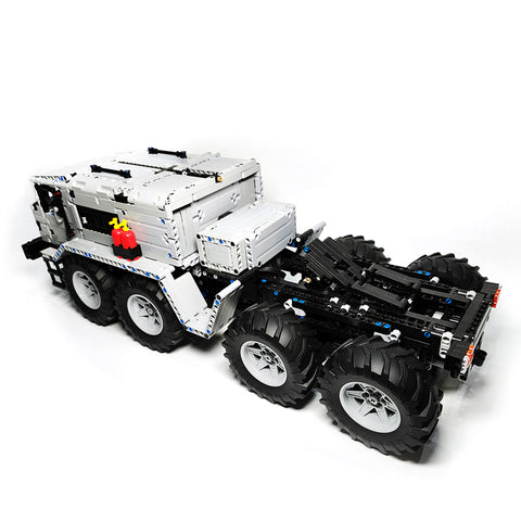 MAZ-537 8x8 Military Truck with  Electric Trailer DIY Building  Blocks MOC Set (5314PCS+)