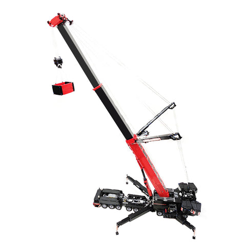 7778Pcs V3 1:20 2.4G 12-Motor 9-Bridge MOC Mobile LTM1750-9.1 All-road RC Crane Model