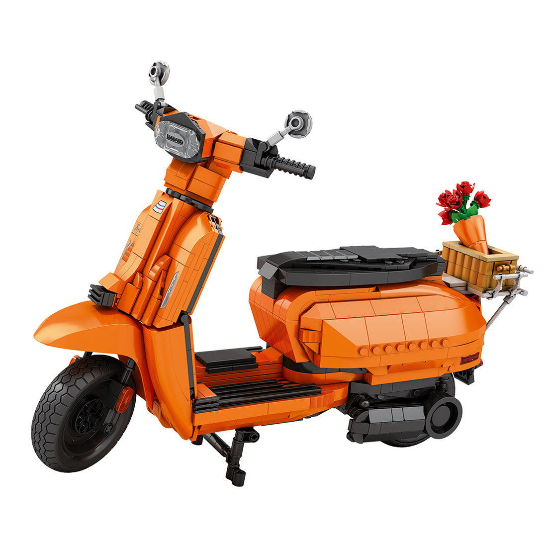 Y200 Extreme Style High-Power Scooter Building Blocks Set (1169PCS/Orange )