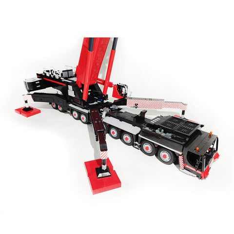 LTM-11200 14 Motors UCCS RC  Engineering Crane Tech Building  Blocks Set (Dynamic  Version/12205PCS)