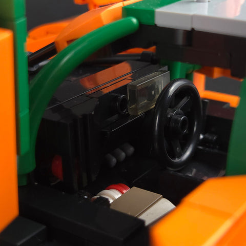 Mocsage Japanese Winning Racecar Building Blocks Set(1470PCS)