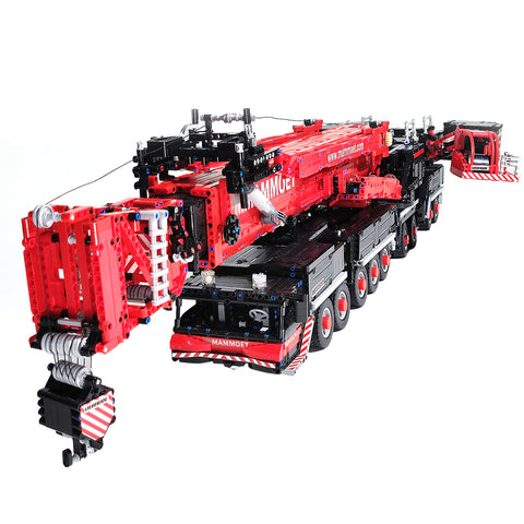 8528PCS/Set LTM11200 v2.0 14  Motor Ultra Large Small Particle  Building Blocks MOC Dynamic  Remote Control Lithium Battery  Version Engineering Crane Set