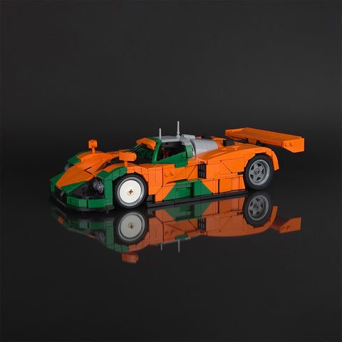 Mocsage Japanese Winning Racecar Building Blocks Set(1470PCS)