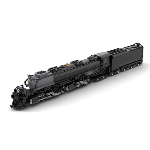 MOC-89126 1/40 4014 Big Boy  Dynamic RC Train Model Building  Blocks Set (3200pcs+/Black)