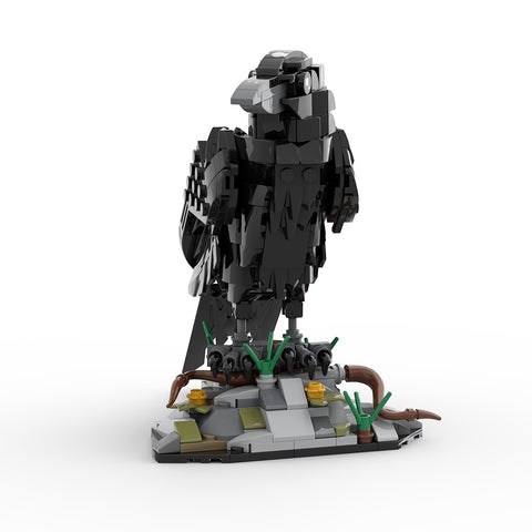 Mocsage MOC-217187 Raven Bird Building Blocks Set (357PCS)