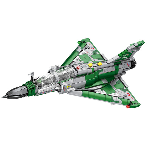 Mocsage MOC-96165 French Military Aviation Fighter Building Blocks Set（1012PCS）