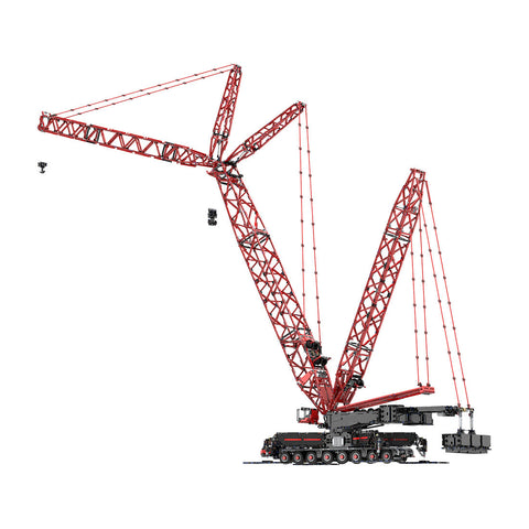LG1750 Crane Model DIY Assembly Building Blocks Set (Dynamic Version/12135PCS/Red&Black)