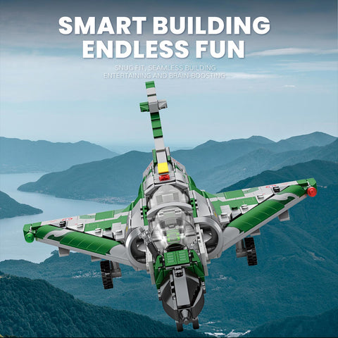 Mocsage MOC-96165 French Military Aviation Fighter Building Blocks Set（1012PCS）