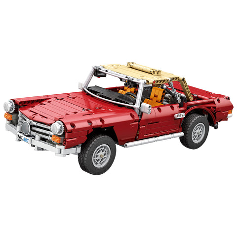 RC Vintage 280SL Sports Car  Model Building Blocks Toys STEM  Set (1578PCS)