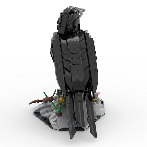 Mocsage MOC-217187 Raven Bird Building Blocks Set (357PCS)