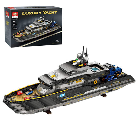 Mocsage MOC-185307 1/30 Scale Luxury Super-yacht Building Blocks Set（4421PCS）