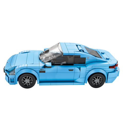 1/24 Scale 8 Studio Supercar Building Blocks Set (384PCS/Blue)