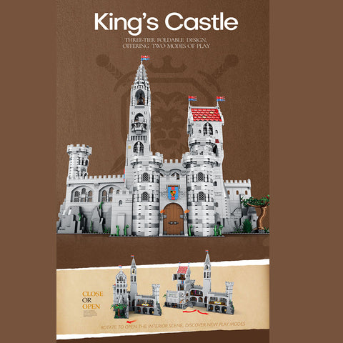 Medieval European classical Castle Building Blocks Set(3999PCS)