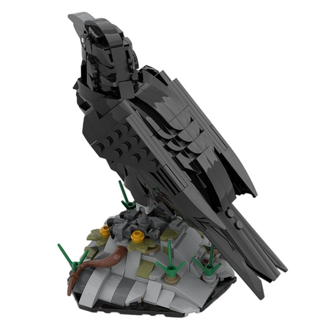 Mocsage MOC-217187 Raven Bird Building Blocks Set (357PCS)