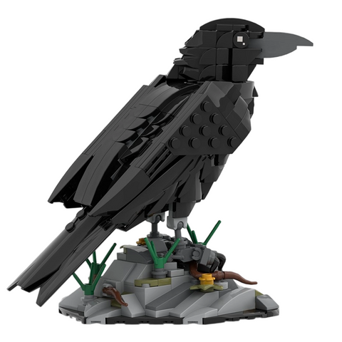 Mocsage MOC-217187 Raven Bird Building Blocks Set (357PCS)