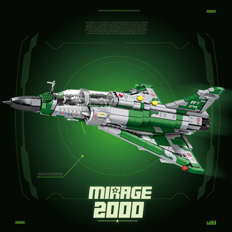 Mocsage MOC-96165 French Military Aviation Fighter Building Blocks Set（1012PCS）